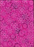 100% cotton floral fabric "Dancin' Dahlias" by MDG Fabrics Flowering Plants