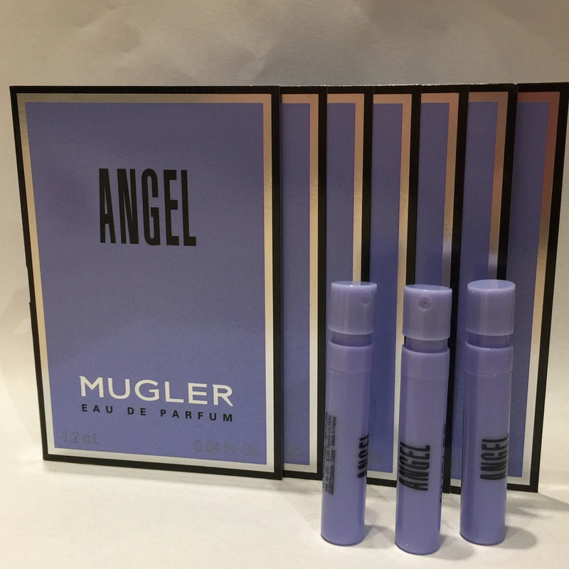 Angel Thierry Mugler Eau De Parfum Sample Travel  Spray .04 fl oz  New    8 pack EDP