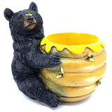 Bear and Honey Bee Planter - Succulent Flowers  Indoor Outdoor Garden Pot Decor Garden Plants