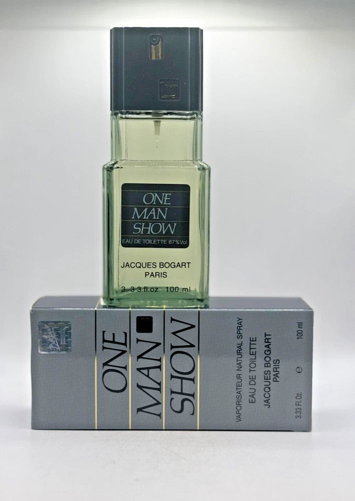 ONE MAN SHOW BY JACQUES BOGART 100ML CLASSIC EDT SPRAY (NEW WITH BOX) EDT