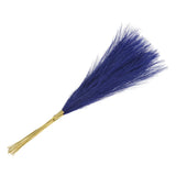 15Pcs Faux Pampas Grass,21"/55cm Fake Pampas Grass Decor,Deep Purple Pampas Grass