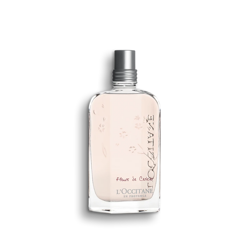 L'occitane Fleurs de Cerisier Cherry Blossom Eau de Toilette 2.5 oz NIB EDT