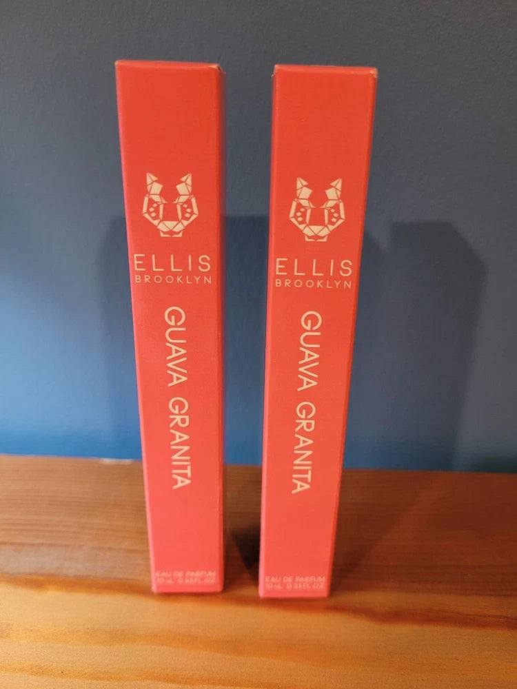 NWB Ellis Brooklyn Guava Granita Eau de Parfum Travel Size - Set of 2 EDP