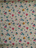 Pioneer Woman Floral Cotton Fat Quarter "Folk Toss" 18Óx21Ó Ditsy Flowers Flowering Plants