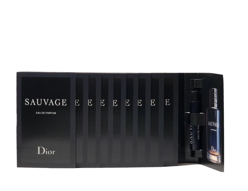 Dior Sauvage Men's Eau De Parfum VIALS Sample - 10 PCS - 0.3 oz NEW EDP