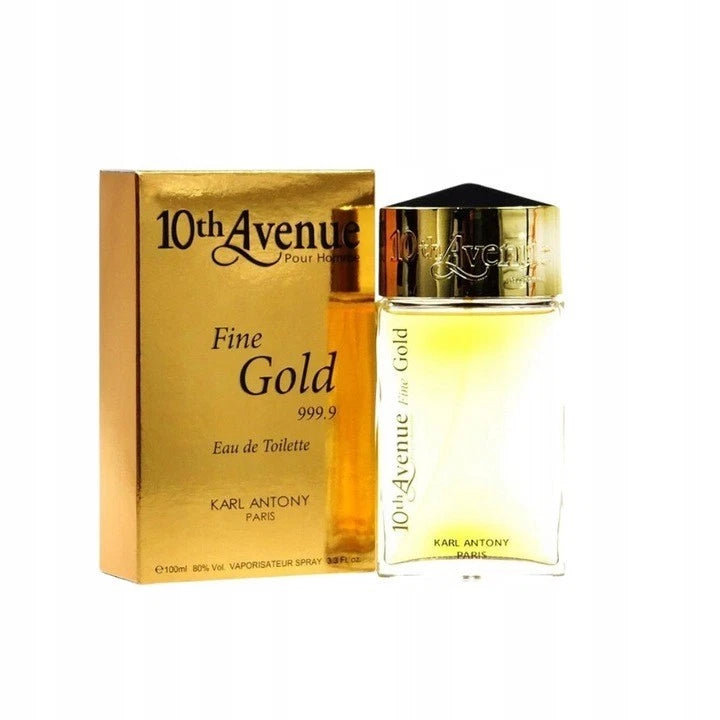 Karl Antony 10th Fine Gold 100 ml, Eau de toilette 100ml-3.3fl.oz for men EDT