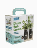 Back to the Roots Kitchen Herb Garden Organic Basil & Mint Mason Jar Grow Kit Garden Plants