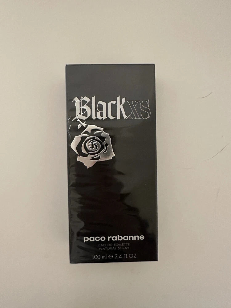 Paco Rabanne Black XS Eau de Toilette EDT Spray 3.4 Oz New Sealed 100% Authentic EDT