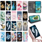 Butterfly Flower Wallet Cover Case for OnePlus Nord CE 4 Lite N100 N200 N20 N30 Sunflower