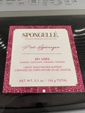 Spongelle Pink Hydrangea Flower Duo Body Buffer Hydrangea
