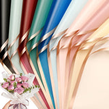 30 Sheets 10Colors Flower Bouquet Wrapping Paper_Florist Supplies Waterproof Flo Bouquet