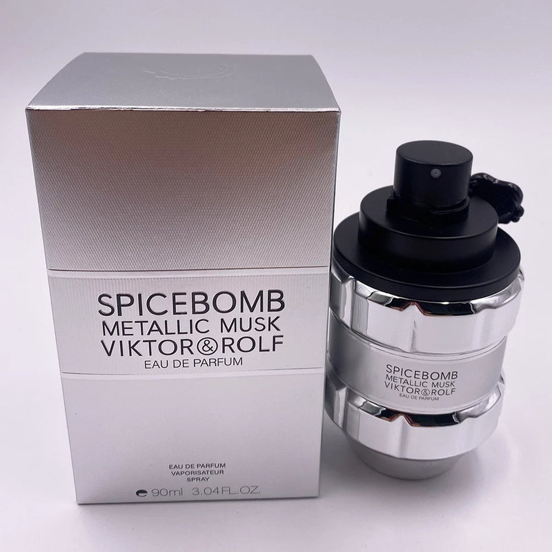 Viktor & Rolf Spicebomb Metallic Musk 3oz EDP Spray for Men New Sealed In Box EDP