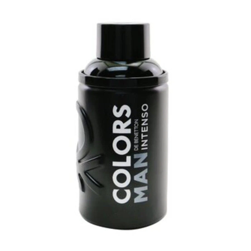 Benetton Men's Colors Black Intenso EDP Spray 3.4 oz Fragrances 8433982020575 EDP