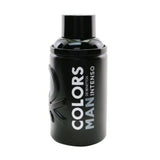 Benetton Men's Colors Black Intenso EDP Spray 3.4 oz Fragrances 8433982020575 EDP