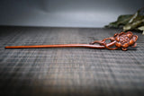 Collect Chinese small-leaf boxwood peony flower hairpins Peony