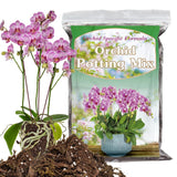 Orchid Potting Mix for Repotting 1 Quart, Mixture of Moss Pine Bark 1 Quart Orchids