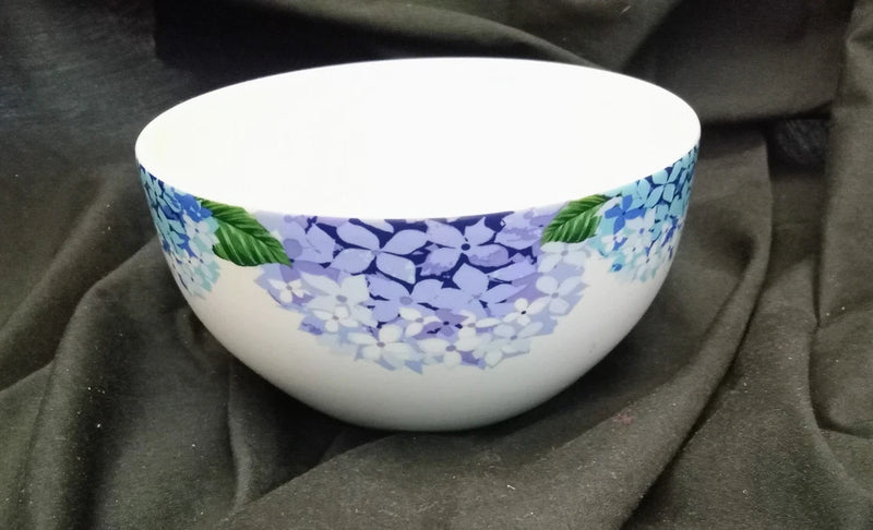 Royal Norfolk Blue Hydrangea 5.5" Soup Salad Bowl NO Butterfly     166 Hydrangea
