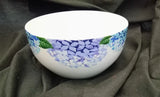 Royal Norfolk Blue Hydrangea 5.5" Soup Salad Bowl NO Butterfly     166 Hydrangea