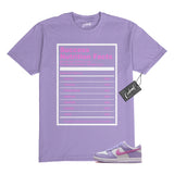 Dunk Lilac Bloom Pink Beyond Hydrangeas Lavender White T Shirt to Match SUCC Hydrangea