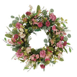 CC Christmas Decor 24" Vibrant Puleo International Artificial Chrysanthemum a... Hydrangea
