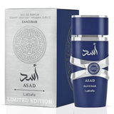 Asad Zanzibar Limited Edition Eau de Parfum Spray by lattafa (3.4oz) | NEW BOX EDP