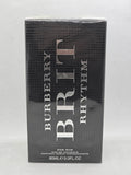 Burberry Brit Rhythm Men Eau De Toilette New & Sealed 3.0 oz 90 ml NIB EDT