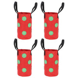 4PC Hanging Basket Planting Bags 12 Holes Strawberry Vertical Gardening Garden Plants