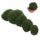 4 Pcs Artificial Moss for Decoration Crafts Fake Decorative Rock Green Plant