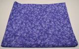 1 yard x 44" 100% cotton fabric LAVENDER PERIWINKLE background blender tonal vtg Hydrangea