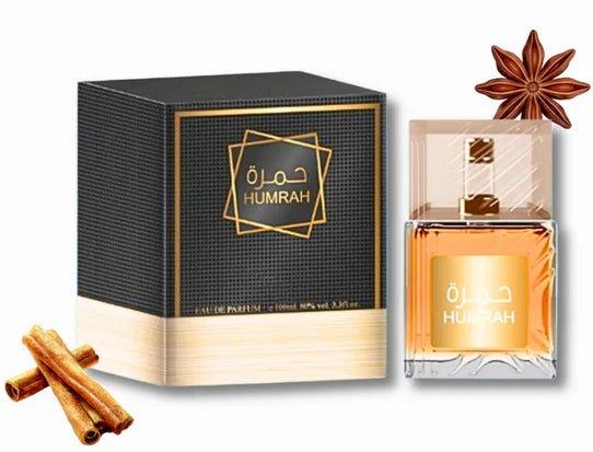 HUMRAH EAU DE PARFUM 100ML ARABIC PERFUME NATURAL SPRAY VAPORIZER EDP