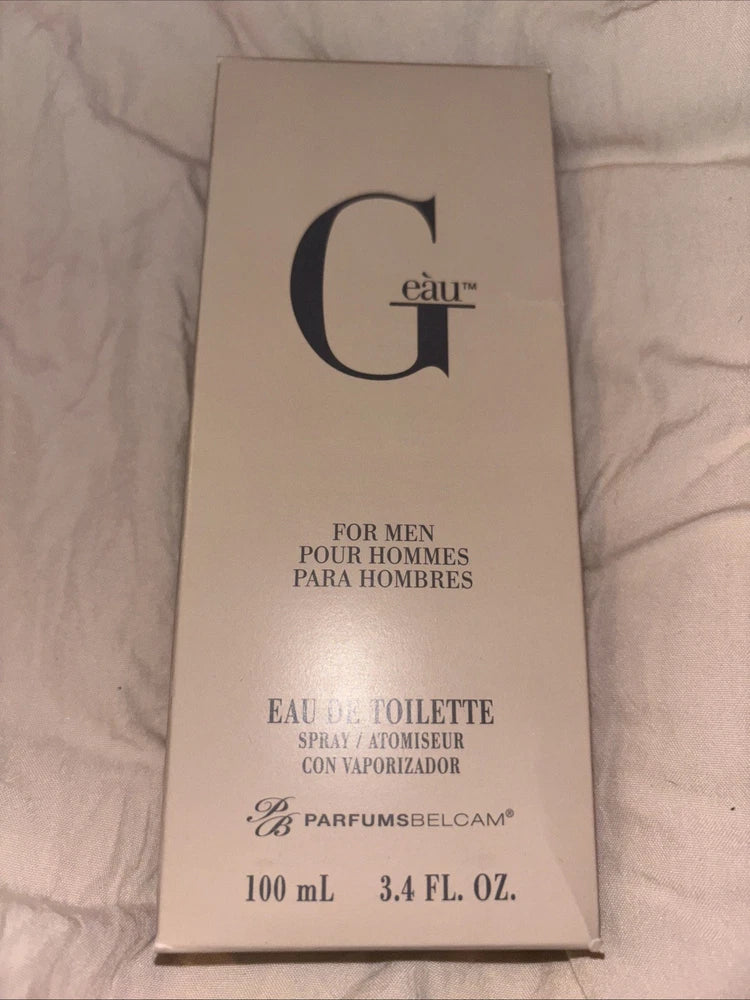 G Eau For Men Spray Perfume 100ml 3.4 Oz New Sealed EDT