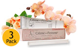 Creme de la Femme Natural Lubricant for Women Vaginial Moisturizer Cream 3 pack Bouquet