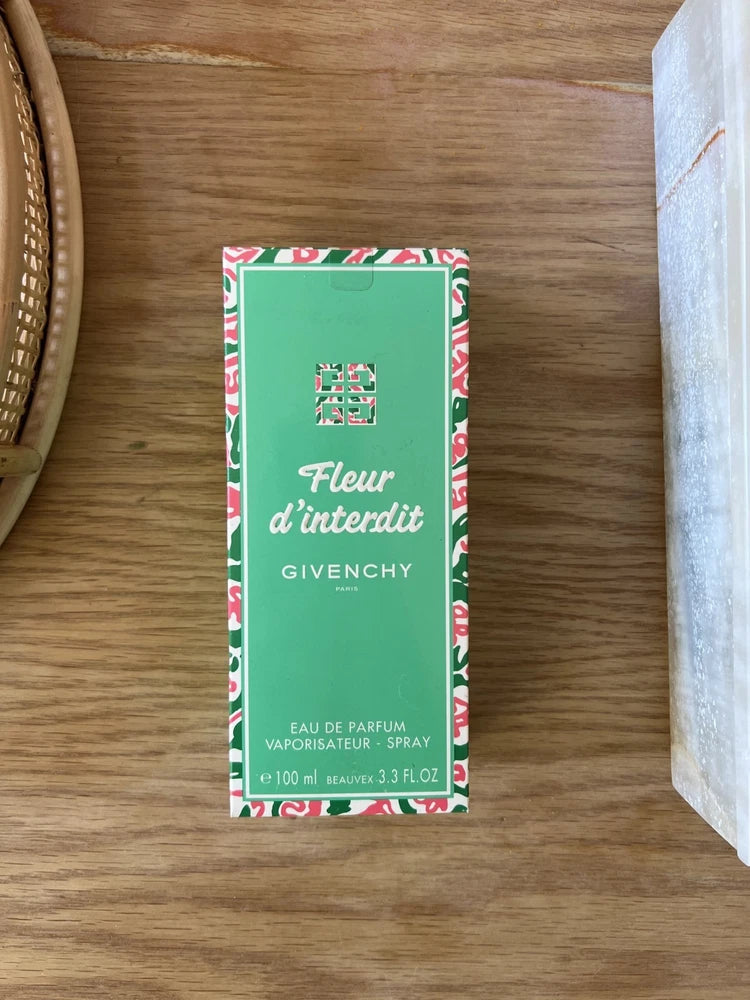 Givenchy Fleur d'interdit eau de parfum box, green with border