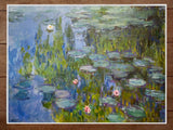 Claude Monet - Water Lilies Poster 18x24in Lily
