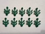 Lego Lot Of 10 Dark Green Small Limbs Tree Limb Plant Green Plant