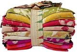 Makers Craft 12 Pieces Pack 18'' X 22'' Vintage Pattern Printed Mix Multicolor I Flowering Plants
