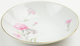 Royal Court Fine China Carnation Coupe Soup Bowl - Floral Design Japan Carnation