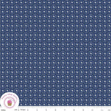 Riley Blake RED WHITE & BANG 11526N  Navy Stars S Gervais Quilt Fabric Patriotic Flowering Plants