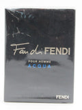 Fan Di Fendi Pour Homme Aqua for men 3.4 oz Eau De Toilette Spray NIB EDT