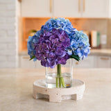 NWOB Faux 12 " Blue Hydrangea Arrangement Hydrangea