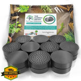 Garden Gecko Pot Feet 20 Pack Solid Rubber Invisible Plant Pot Risers Garden Plants