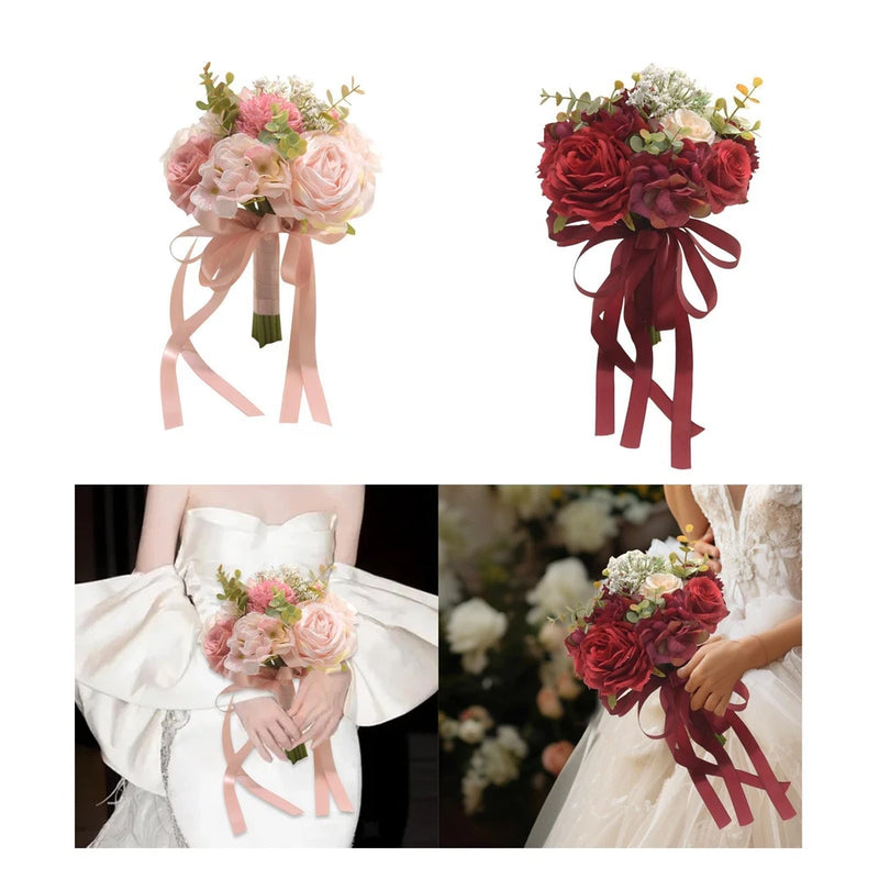 Wedding Bouquet Flower Arrangement Elegant Decorative Centerpieces Holding Bouquet