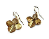 MICHAEL MICHAUD 24k Hydrangea Flower Wire Earrings 4927 Hydrangea