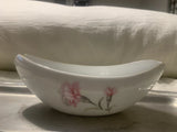 Vtg.  Royal Court Fine China Japan Carnation Gravy Boat Carnation