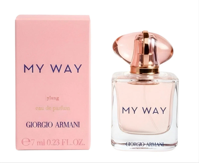 Giorgio Armani My Way YLANG Eau de Parfum MINI Splash 0.23 oz /7ml - FREE SPRAY EDP
