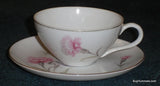 ROYAL COURT PINK CARNATION FINE CHINA JAPAN COFFEE OR TEA CUP AND SAUCER SET Carnation