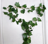 4 Pcs (85" Each) Artificial Plants Ivy Grape Leaves Vine Hanging Decoration(V12) Green Plant