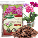 Orchid Bark Potting Mix,Premium Mix 1 Quart Orchids