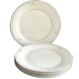 Lot of 6 Royal Doulton Carnation H 5084 Dinner Plates 10.75" England Fine China Carnation