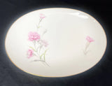 Royal China Gold Trimmed ÒCarnationÓ Serving Platter Carnation